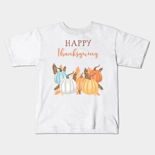 Happy Thanksgiving Kids T-Shirt